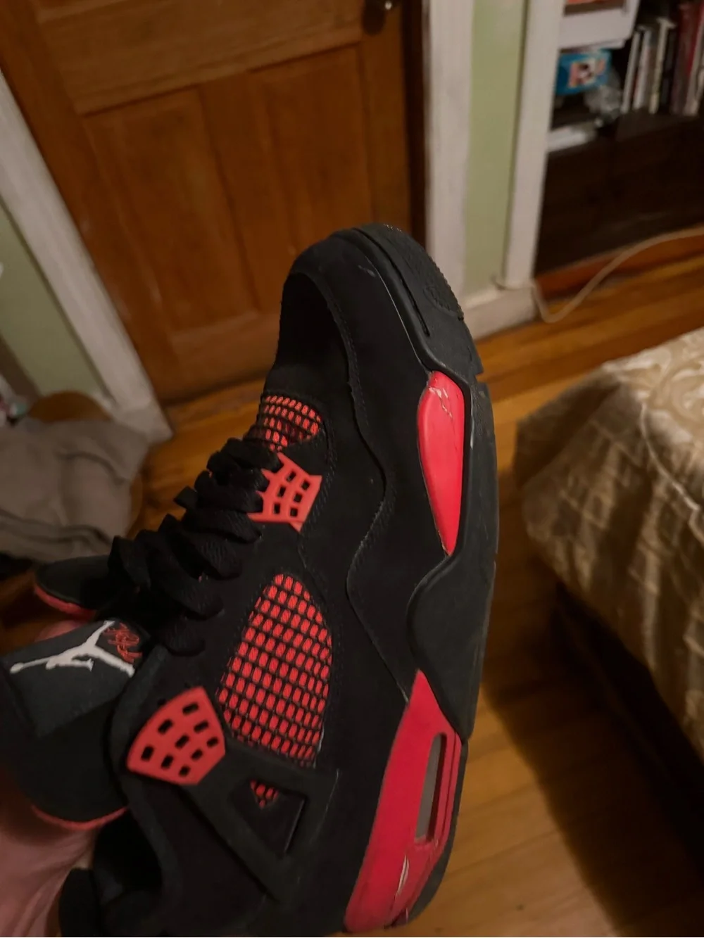 Jordan 4 Thunder size 11 worn with box